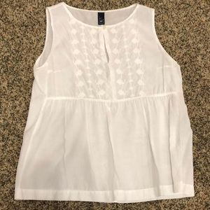 GAP Sleeveless Cotton Blouse
